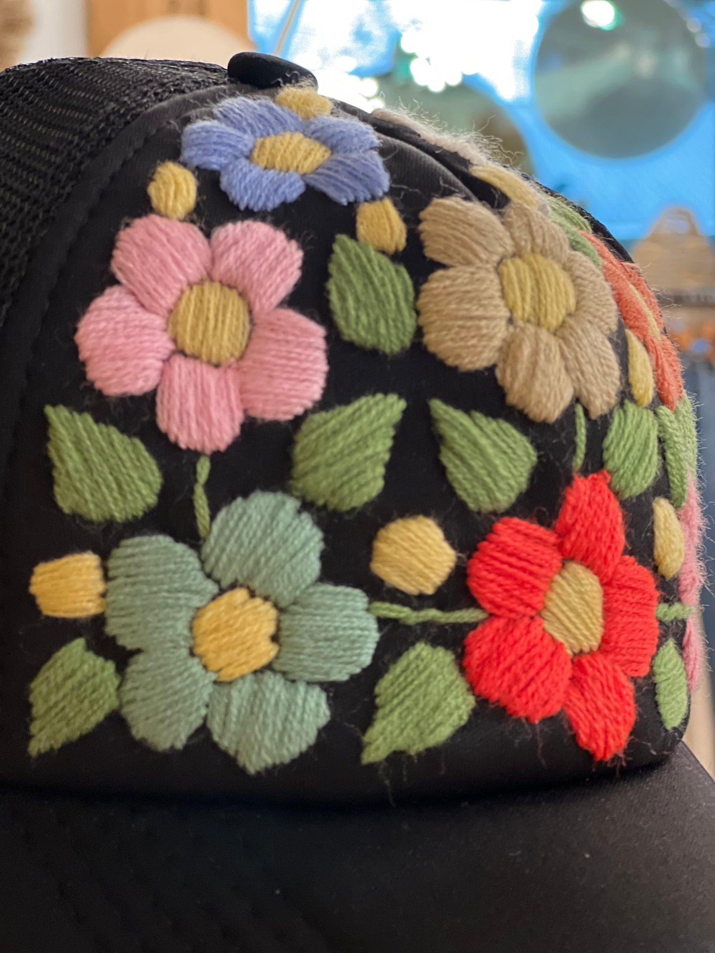 Floral Trucker