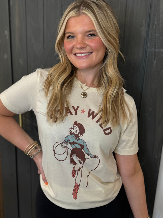 Wild West Cowgirl Tee
