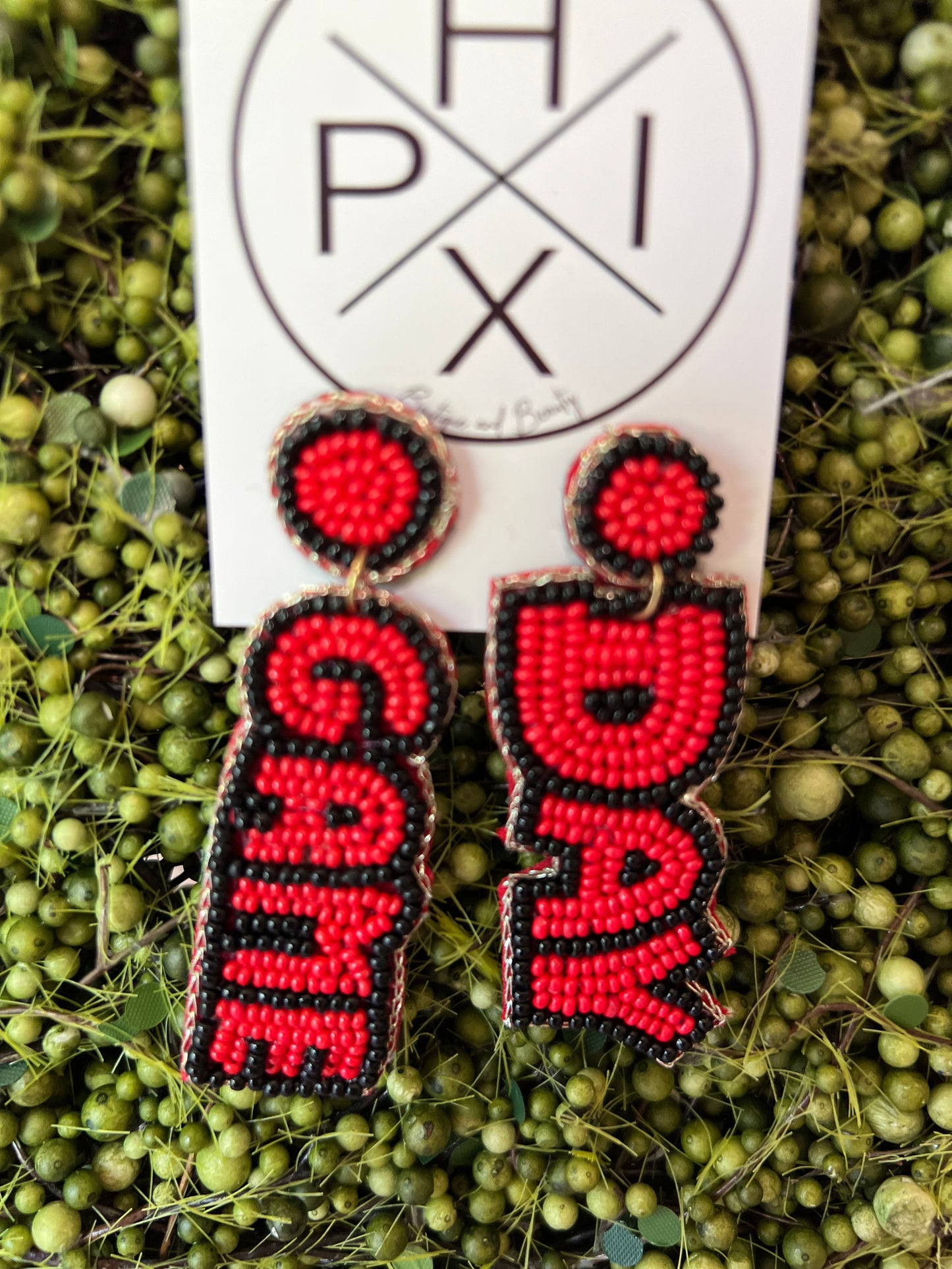 Gameday Bead Earrings