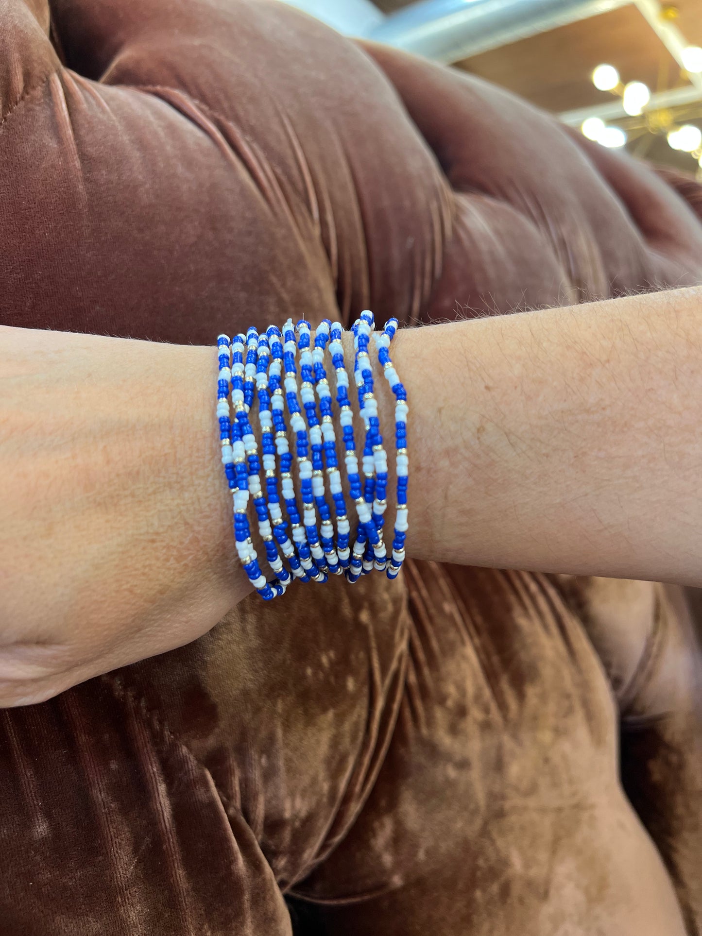 Beaded Gameday Bracelets