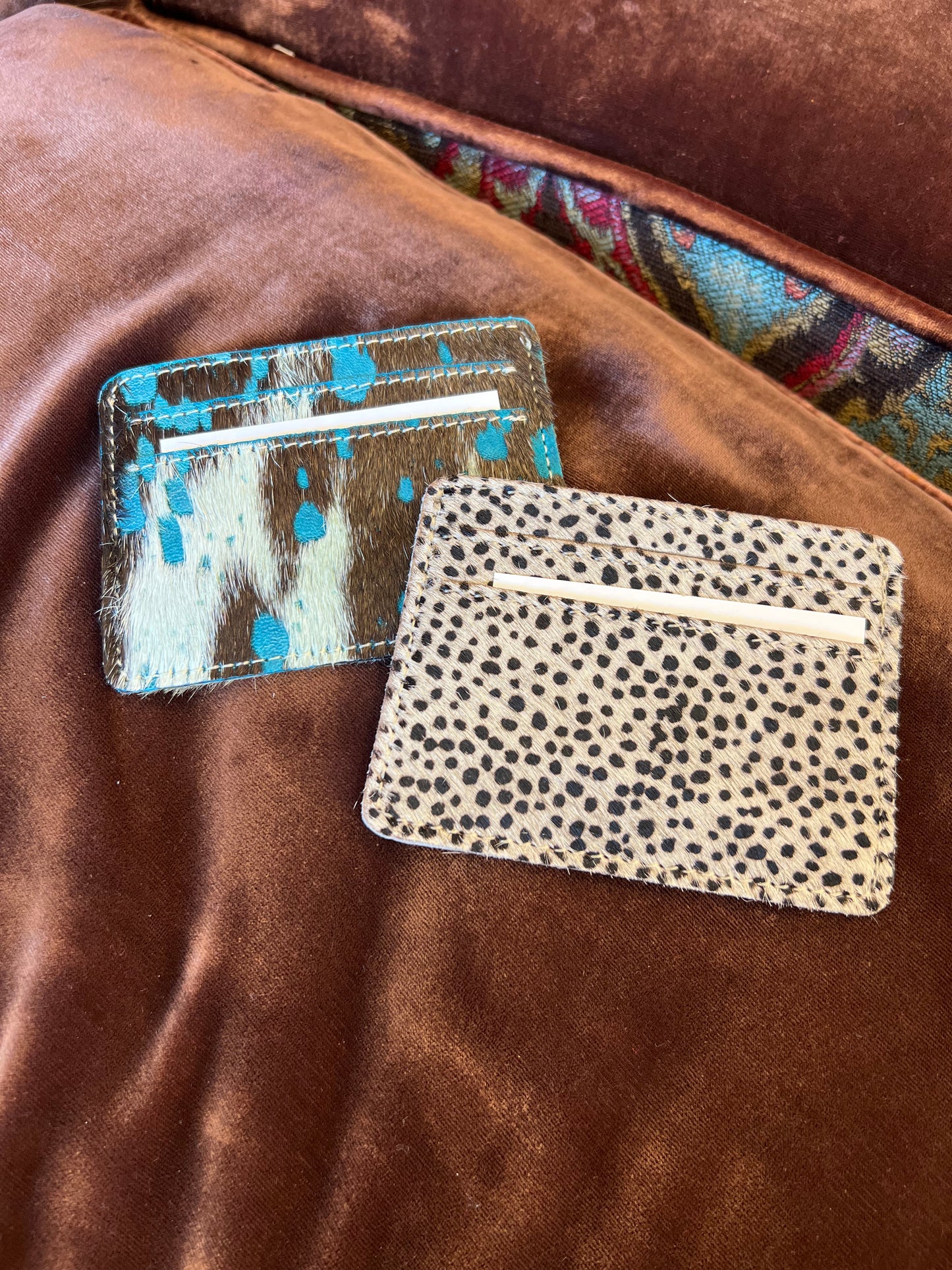 Cowhide Credit Card Holder