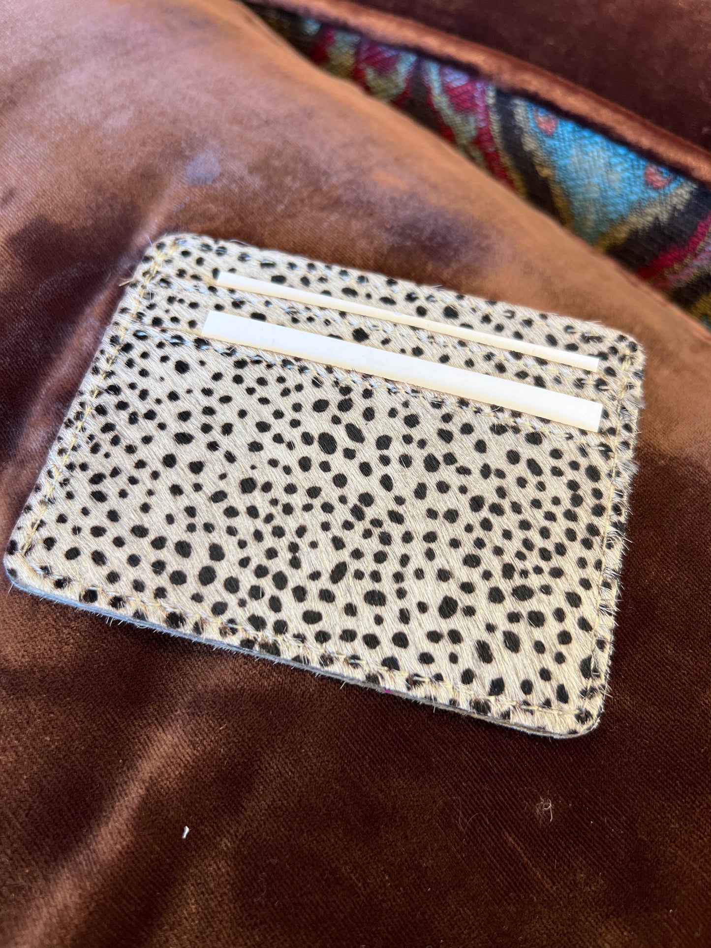 Cowhide Credit Card Holder